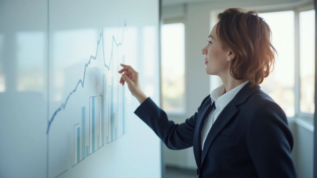 Professionelle Visualisierung einer strukturierten Finanzplanung mit modernem Dashboard und Datenanalyse